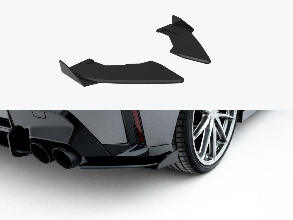 Maxton Design - Street PRO Rear Side Splitters V.1 + Flaps BMW M135i F70