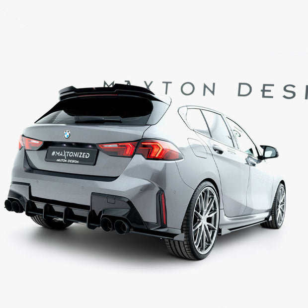 Maxton Design - Street PRO Rear Side Splitters V.1 + Flaps BMW M135i F70