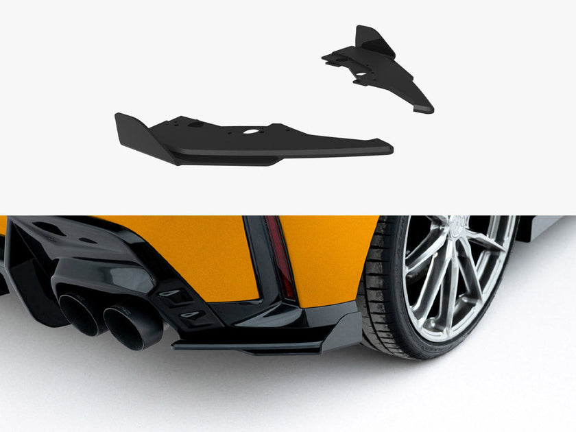 Maxton Design - Street PRO Rear Side Splitters V.2 + Flaps BMW M135i F70