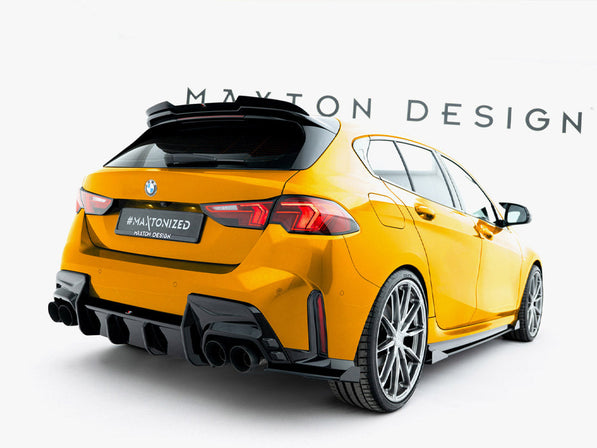 Maxton Design - Street PRO Rear Side Splitters V.2 + Flaps BMW M135i F70