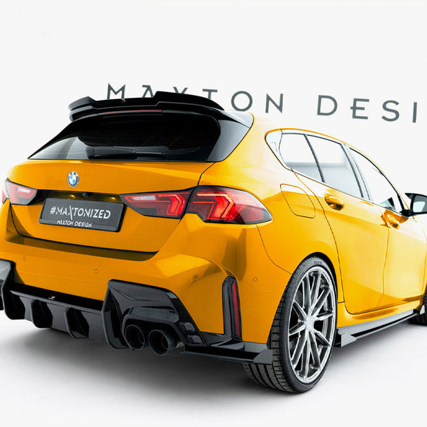Maxton Design - Street PRO Rear Side Splitters V.2 + Flaps BMW M135i F70
