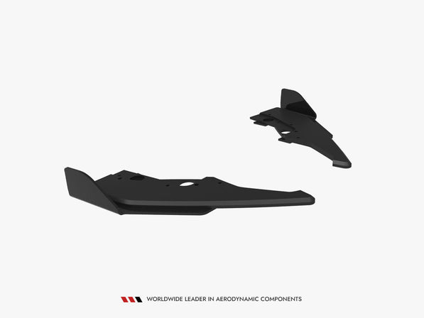 Maxton Design - Street PRO Rear Side Splitters V.2 + Flaps BMW M135i F70