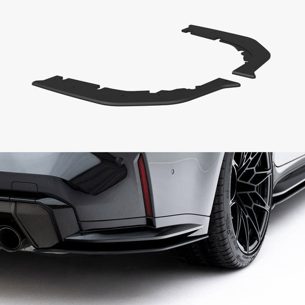 Maxton Design - Street PRO Rear Side Splitters V.3 BMW M3 Sedan / Touring G80 / G81