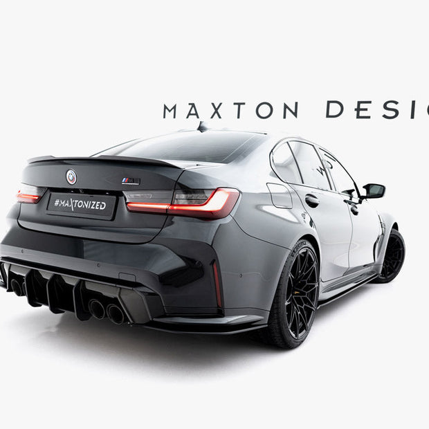 Maxton Design - Street PRO Rear Side Splitters V.3 BMW M3 Sedan / Touring G80 / G81