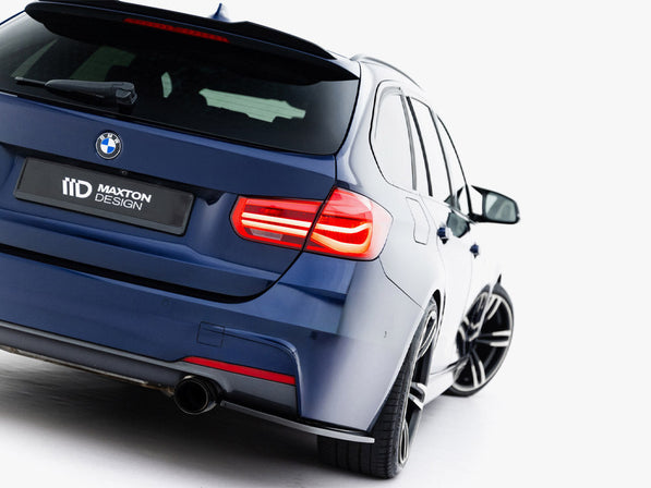 Maxton Design - Rear Side Splitters BMW 3 M-Pack Sedan / Touring F30 / F30 Facelift / F31 / F31 / F31 Facelift