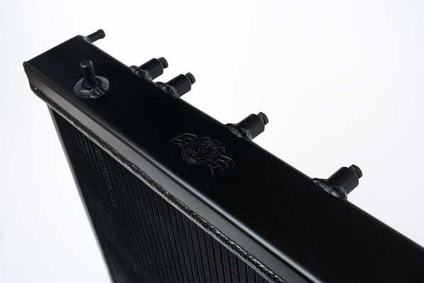 CSF 02-07 Subaru Impreza WRX/STI All-Aluminum Radiator - w/ filler neck - Black