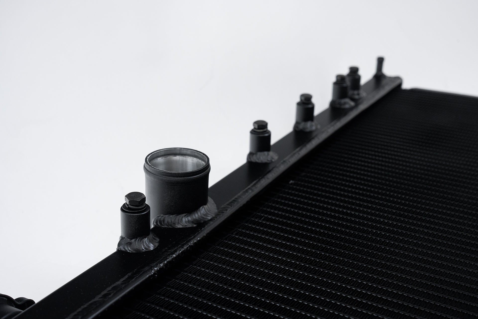 CSF 02-07 Subaru Impreza WRX/STI All-Aluminum Radiator - w/ filler neck - Black