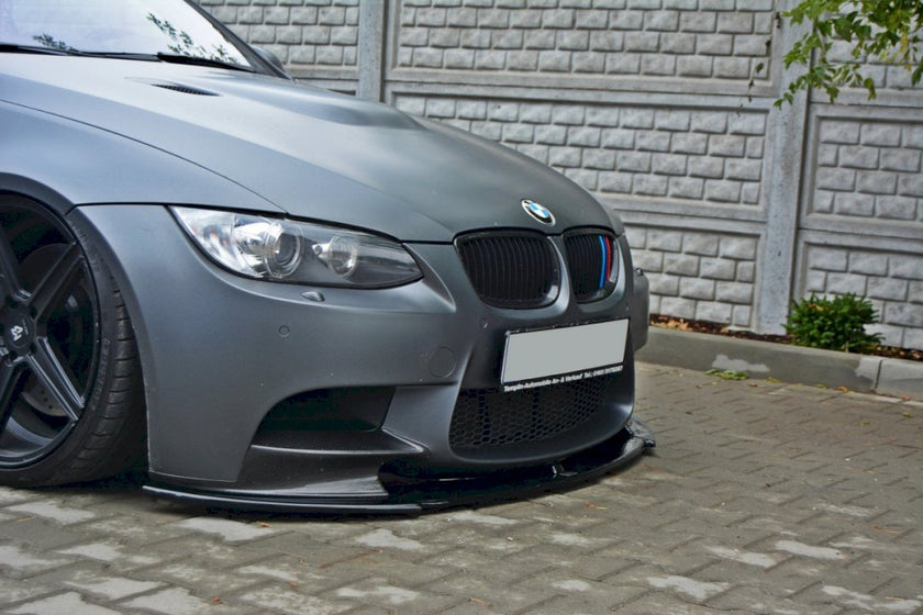 Maxton Design - FRONT SPLITTER BMW M3 E92 / E93 (PREFACE MODEL FITS M PERFORMANCE SPLITTERS)