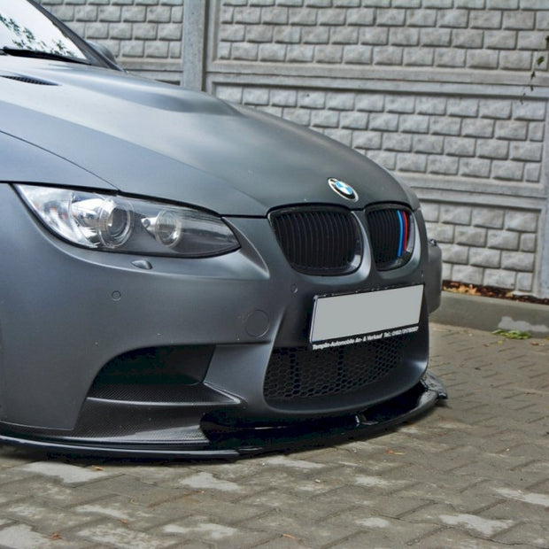 Maxton Design - FRONT SPLITTER BMW M3 E92 / E93 (PREFACE MODEL FITS M PERFORMANCE SPLITTERS)