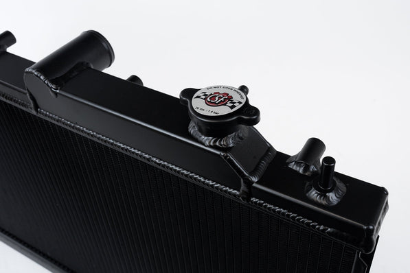 CSF 08-14 Subaru WRX / STI / 15-21 WRX 1-Row 31mm High-Performance Radiator - Black