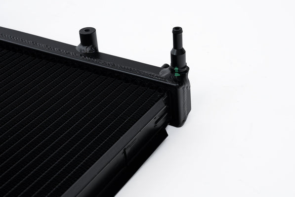 CSF 08-14 Subaru WRX / STI / 15-21 WRX 1-Row 31mm High-Performance Radiator - Black