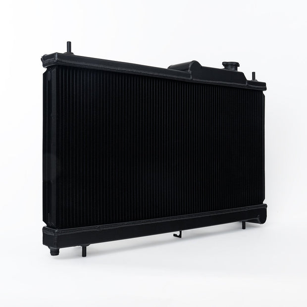 CSF 08-14 Subaru WRX / STI / 15-21 Subaru WRX 2-Row 42mm Race-Spec Radiator - Black