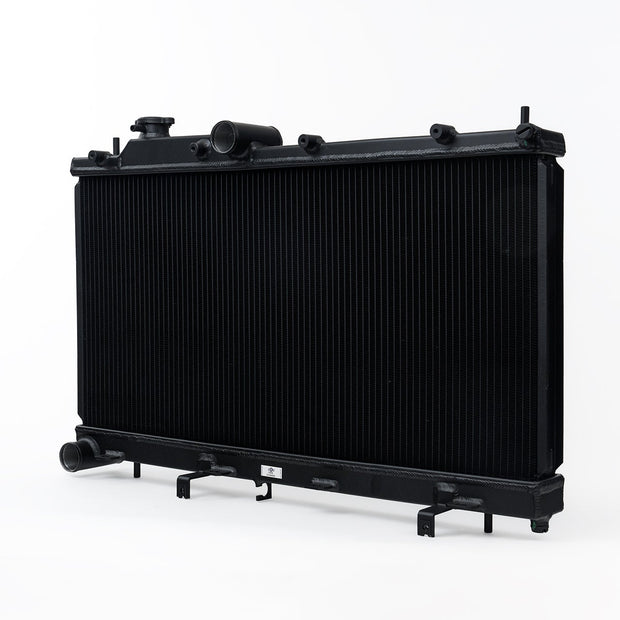 CSF 08-14 Subaru WRX / STI / 15-21 Subaru WRX 2-Row 42mm Race-Spec Radiator - Black