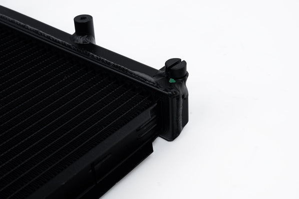 CSF 08-14 Subaru WRX / STI / 15-21 Subaru WRX 2-Row 42mm Race-Spec Radiator - Black