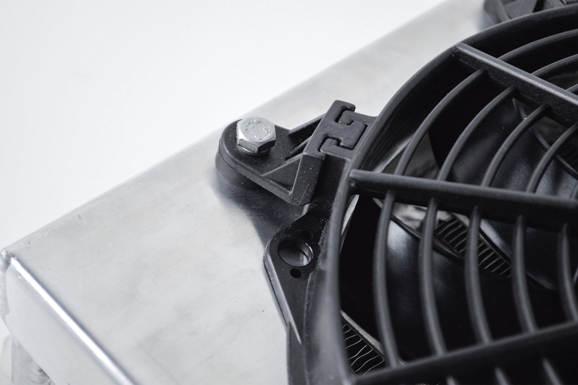 CSF 13.8in x 10in Dual Fluid Bar & Plate HD Oil Cooler w/9in SPAL Fan