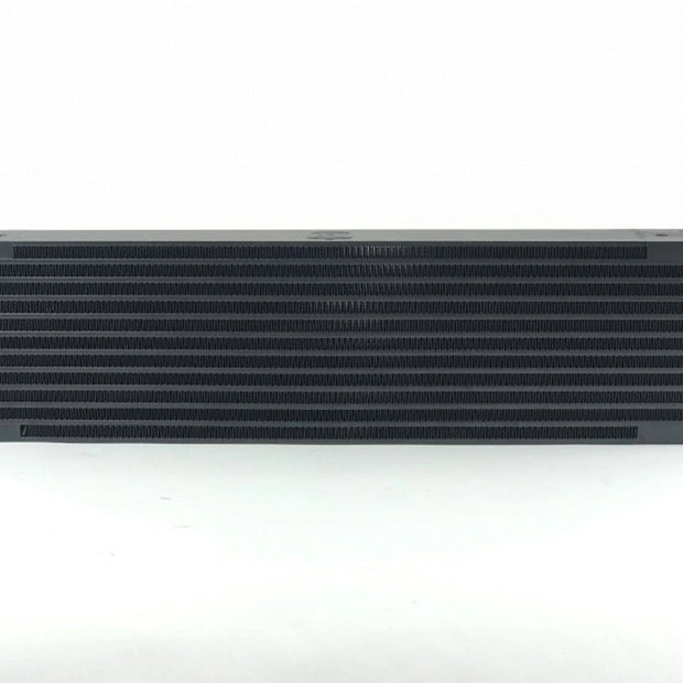 CSF Universal Dual-Pass Oil Cooler / IROC Porsche / M22x1.5 / 24L x 5.75H x 2.16W