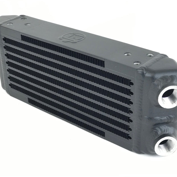 CSF Universal Dual-Pass Oil Cooler - M22 x 1.5 connections - 13L x 4.75H x 2.16W