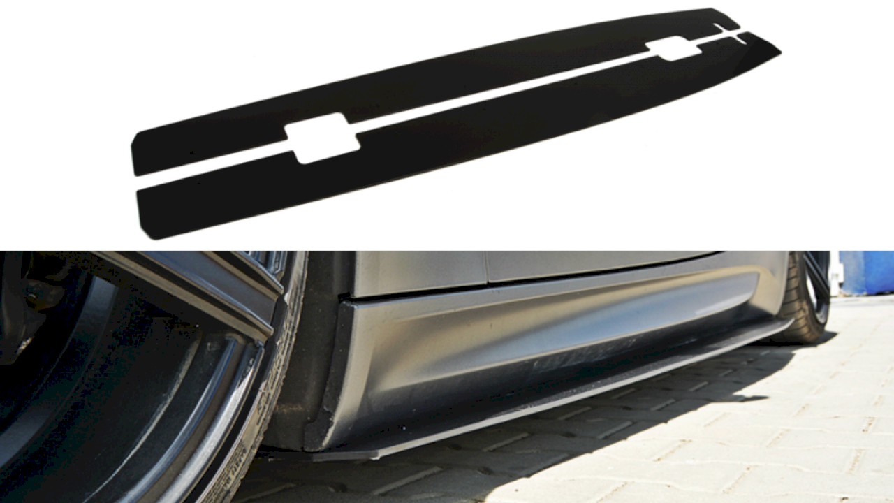 Maxton Design - RACING SIDE SKIRTS DIFFUSERS BMW M3 E92 / E93 (PREFACE MODEL)