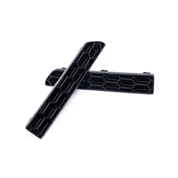 Acexxon BMW M2 G87 Honeycomb Design Rear Reflector Inserts In Gloss Black (G87)