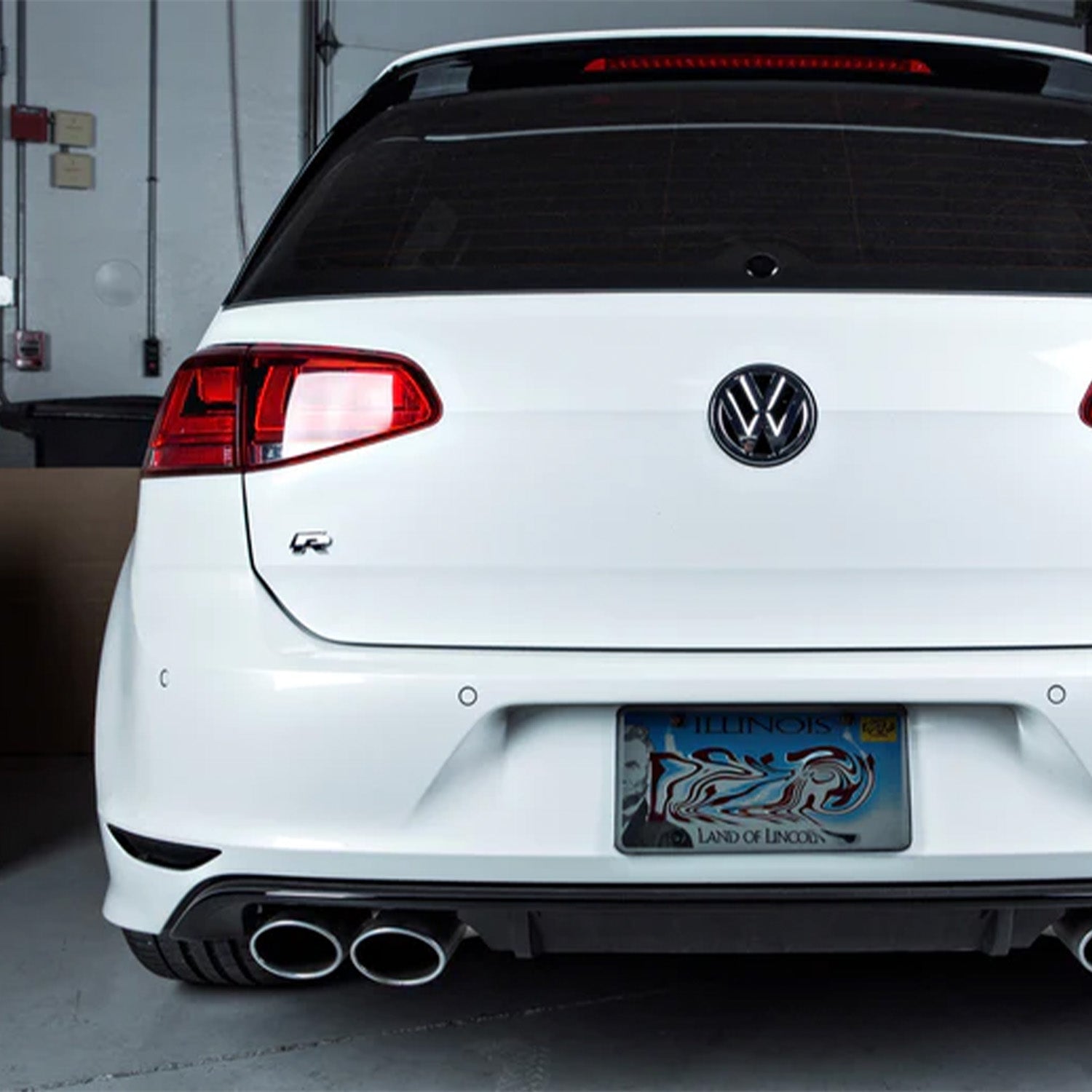Acexxon Volkswagen Golf R Rear Reflector Inserts With Diagonal Slats (Mk7)