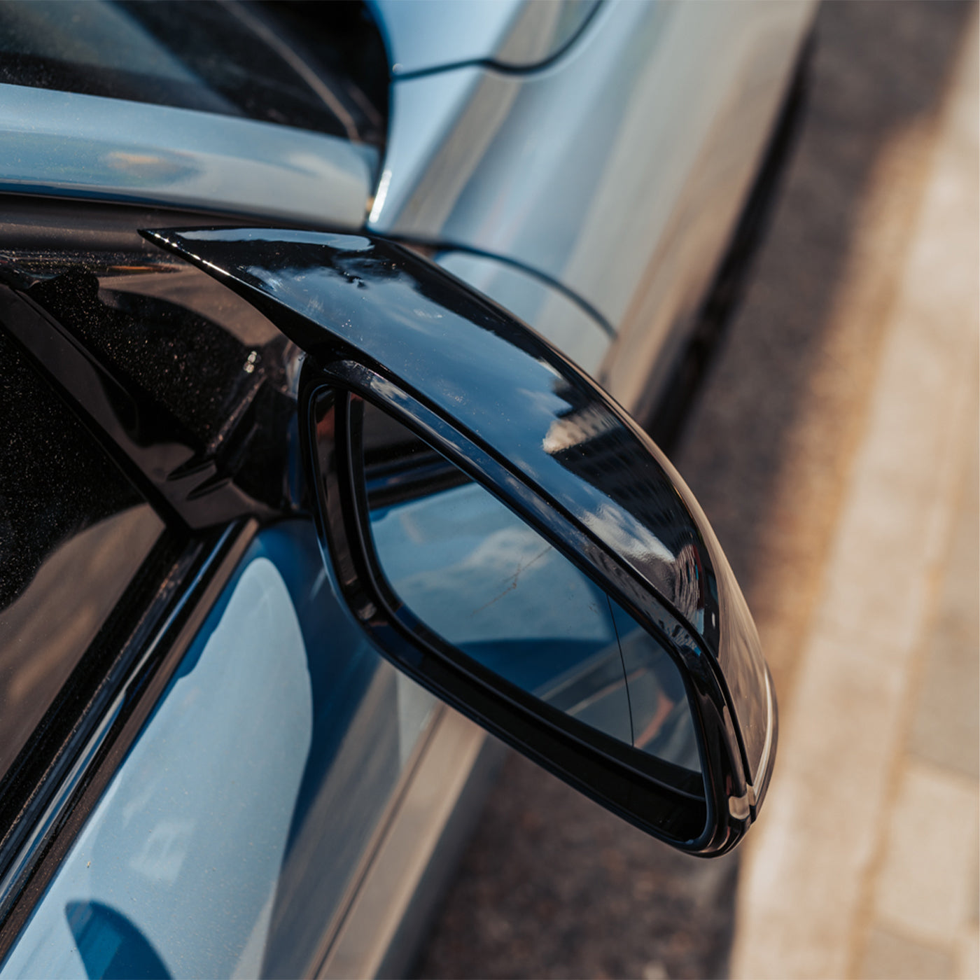 MHC Black BMW M Style Wing Mirror Replacement Covers In Gloss Black