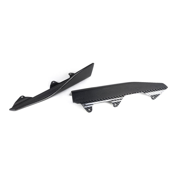 MHC+ BMW M2 F87 Performance Style Side Winglets In Gloss Pre Preg Carbon Fibre (F87 inc Competition)