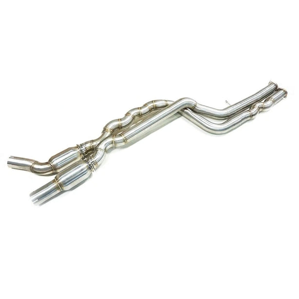 BMW F87 M2 Competition S55 Resonated Equal Length Midpipe & Under Brace