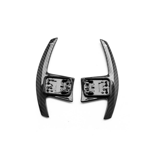 SHFT BMW G Series Automatic Paddle Shifters In Gloss/Matte Carbon Fibre (2018-2024)
