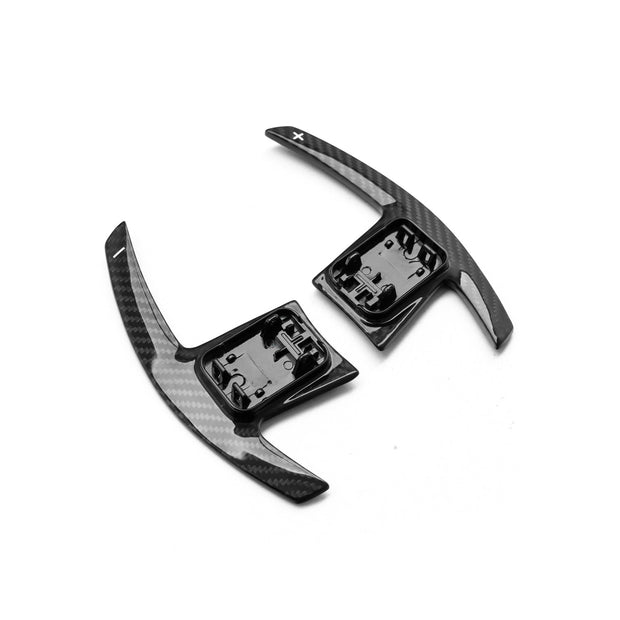 SHFT BMW G Series Automatic Paddle Shifters In Gloss/Matte Carbon Fibre (2018-2024)