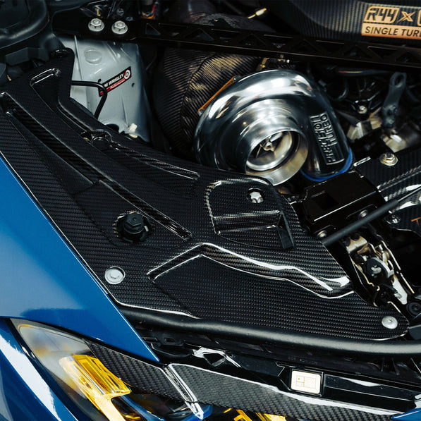 BMW G80 M3 & G82 M4 Headlight Covers In Carbon Fibre