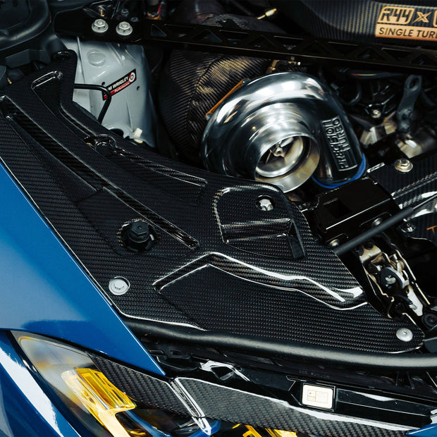 BMW G80 M3 & G82 M4 Headlight Covers In Carbon Fibre