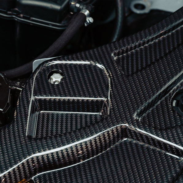 BMW G80 M3 & G82 M4 Headlight Covers In Carbon Fibre