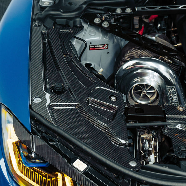 BMW G80 M3 & G82 M4 Headlight Covers In Carbon Fibre