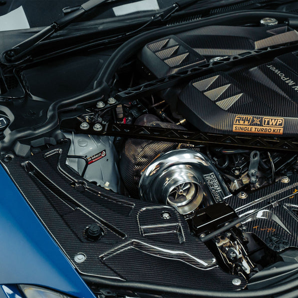 BMW G80 M3 & G82 M4 Headlight Covers In Carbon Fibre