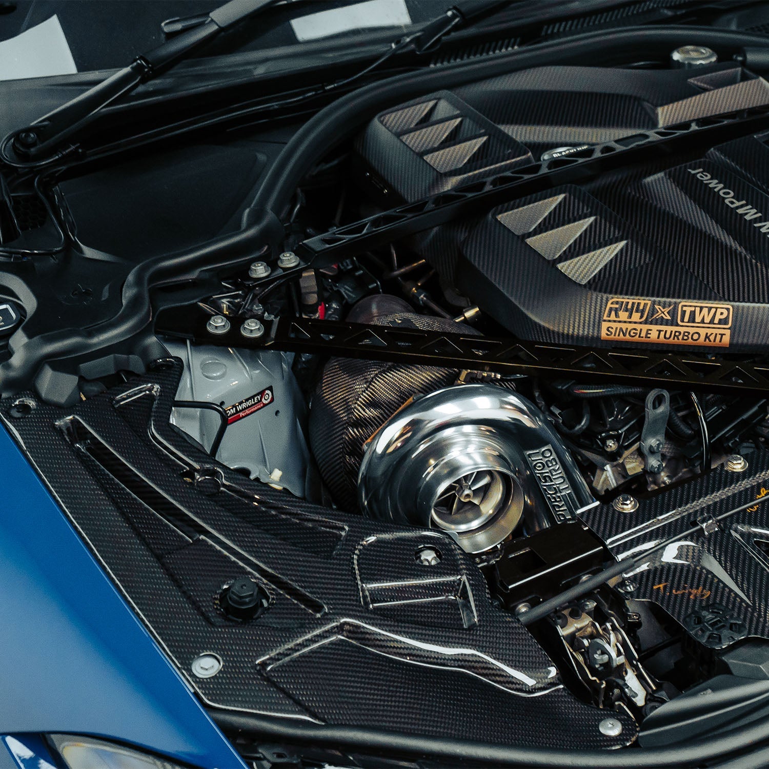 BMW G80 M3 & G82 M4 Headlight Covers In Carbon Fibre