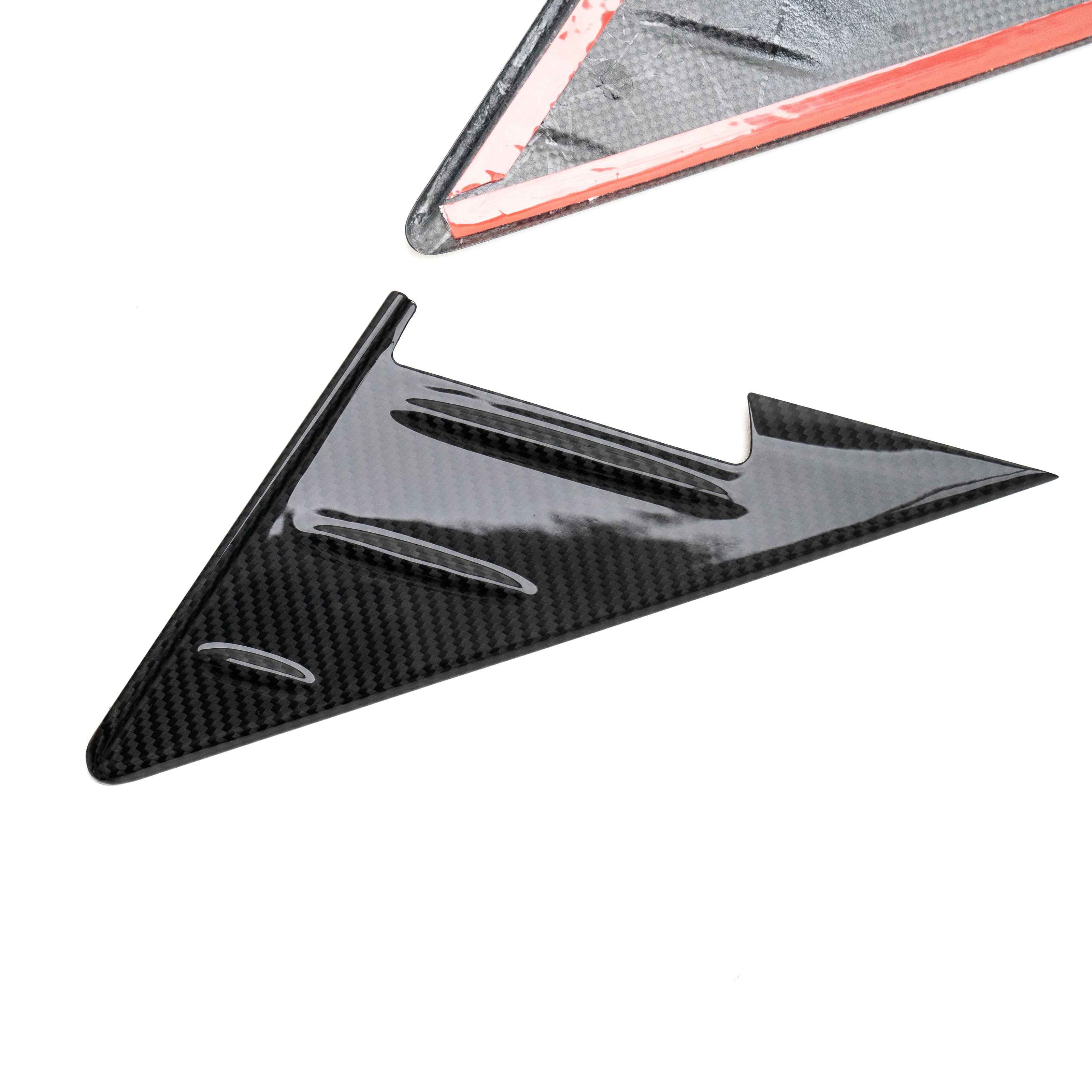 BMW G87 M2 Window Triangle Mirror Side Trims In Carbon Fibre