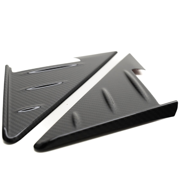 BMW G87 M2 Window Triangle Mirror Side Trims In Carbon Fibre