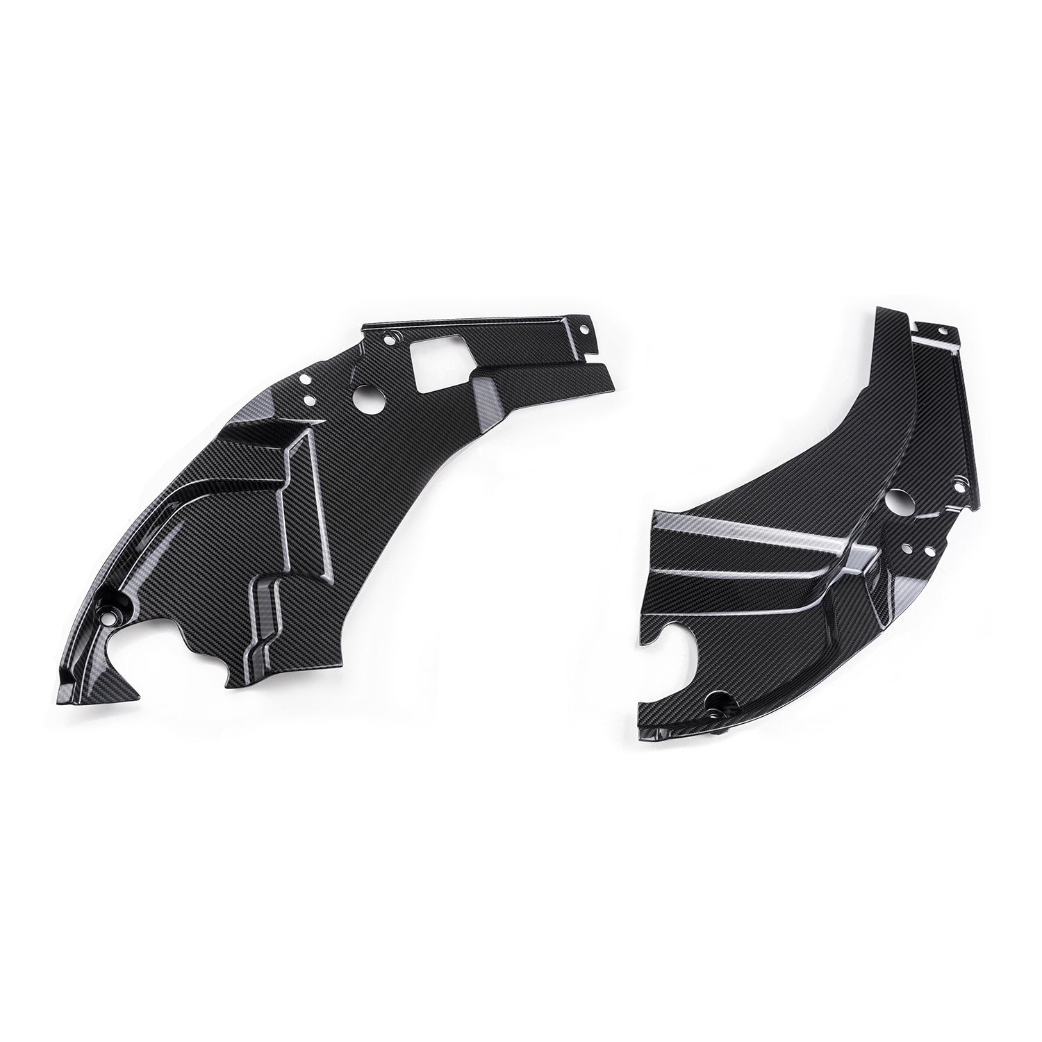 BMW G87 M2 Headlight Covers In Carbon Fibre (Left-hand Drive)