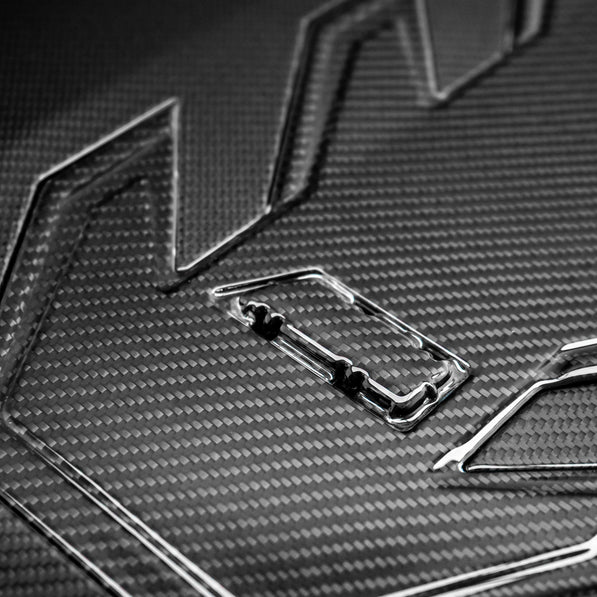BMW G90 & G99 M5 S68 Gloss Carbon Fibre Engine Cover