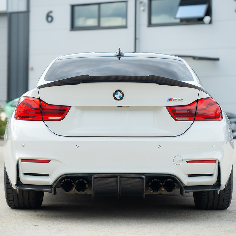 BMW M3/M4 F80/F82/F83 CARBON FIBRE DIFFUSER - V2