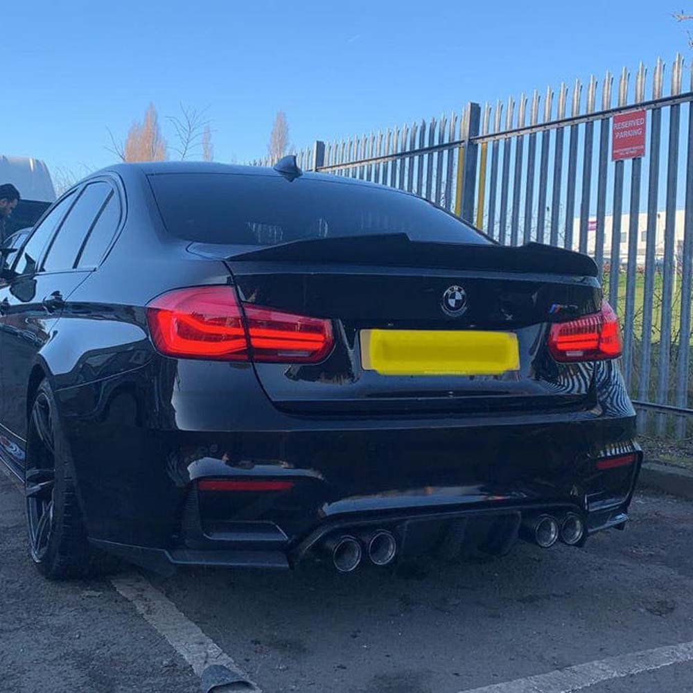 BMW M3 F80 & F30 3 SERIES CARBON FIBRE SPOILER - V3