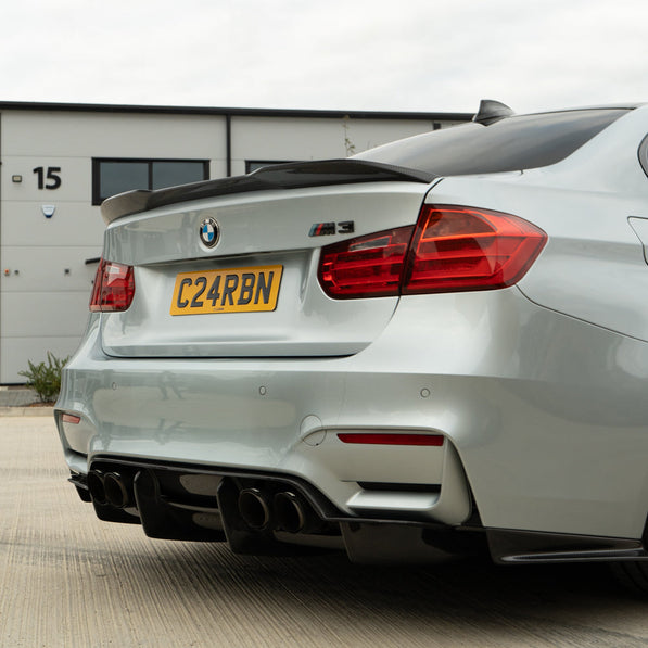 BMW M3 F80 & F30 3 SERIES PRE-PREG CARBON FIBRE SPOILER - V2