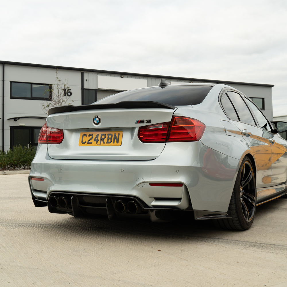 BMW M3 F80 & F30 3 SERIES PRE-PREG CARBON FIBRE SPOILER - V2