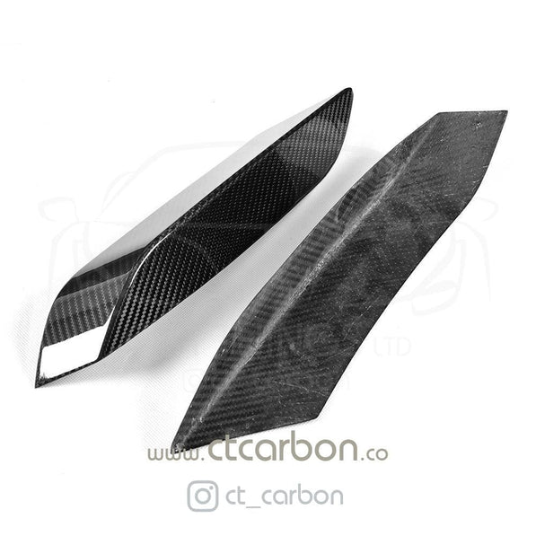 BMW M3/M4 (F80 F82 F83) UPPER FRONT CARBON FIBRE CANARDS