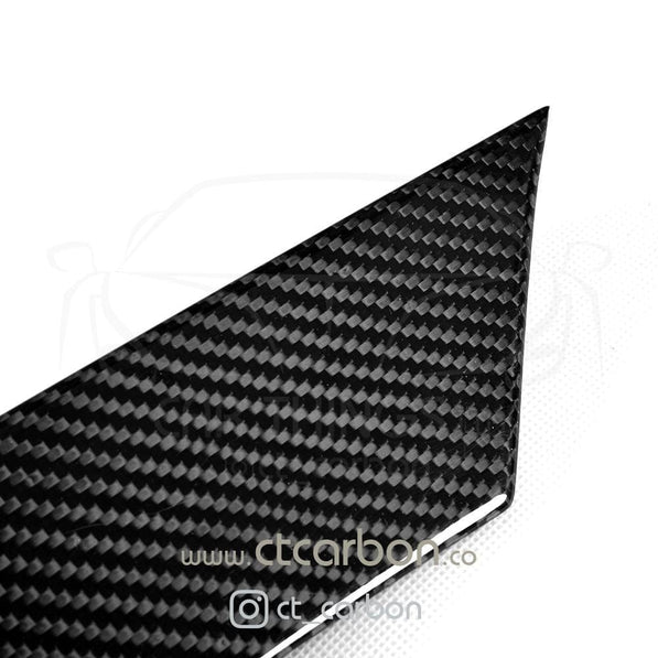BMW M3/M4 (F80 F82 F83) UPPER FRONT CARBON FIBRE CANARDS