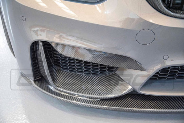 BMW M3/M4 (F80 F82 F83) UPPER FRONT CARBON FIBRE CANARDS