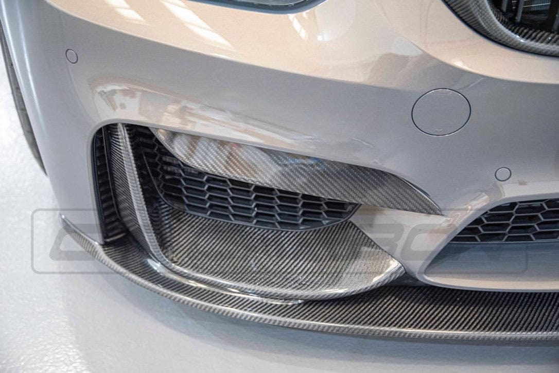 BMW M3/M4 (F80 F82 F83) UPPER FRONT CARBON FIBRE CANARDS