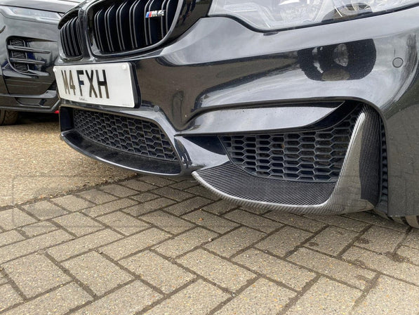 BMW M3/M4 F80/F82/F83 CARBON CANARDS/SPLITTERS - MP STYLE
