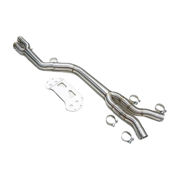 BMW S58 Single Midpipe & Under Brace (G80 G81 M3, G82 G83 M4 & X3M X4M LCI)