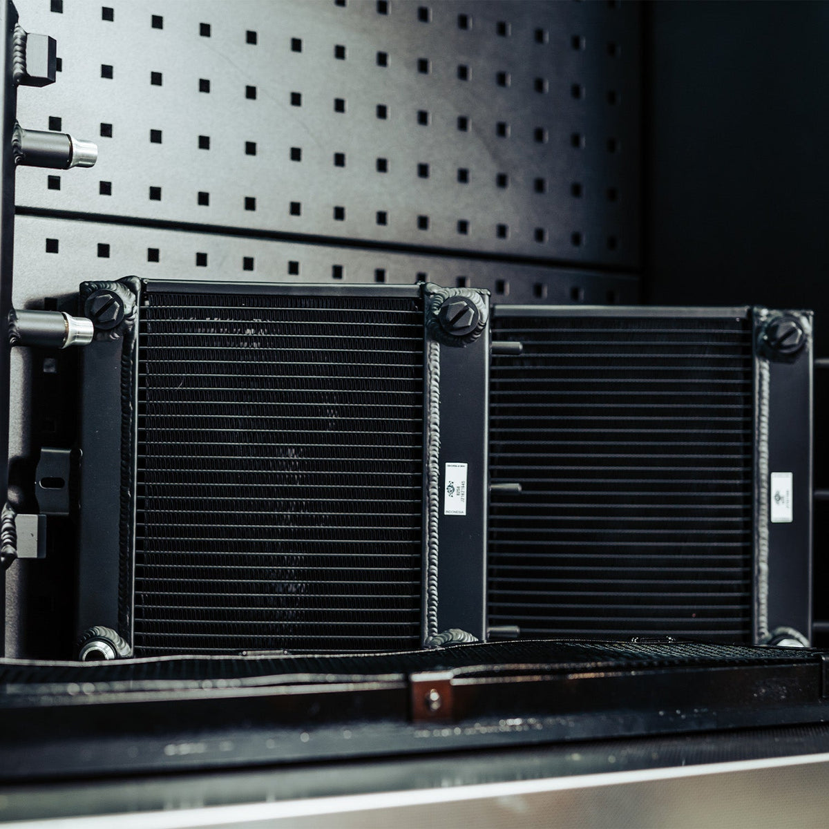 B M Radiator CSF BMW M3/M4/M2 Competition Auxiliary Radiators w/ Rock Guards (F80/F ...